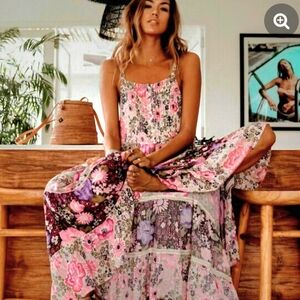 Spell & The Gypsy CollectiveDesert Daisy Maxi Sundress in Lilac